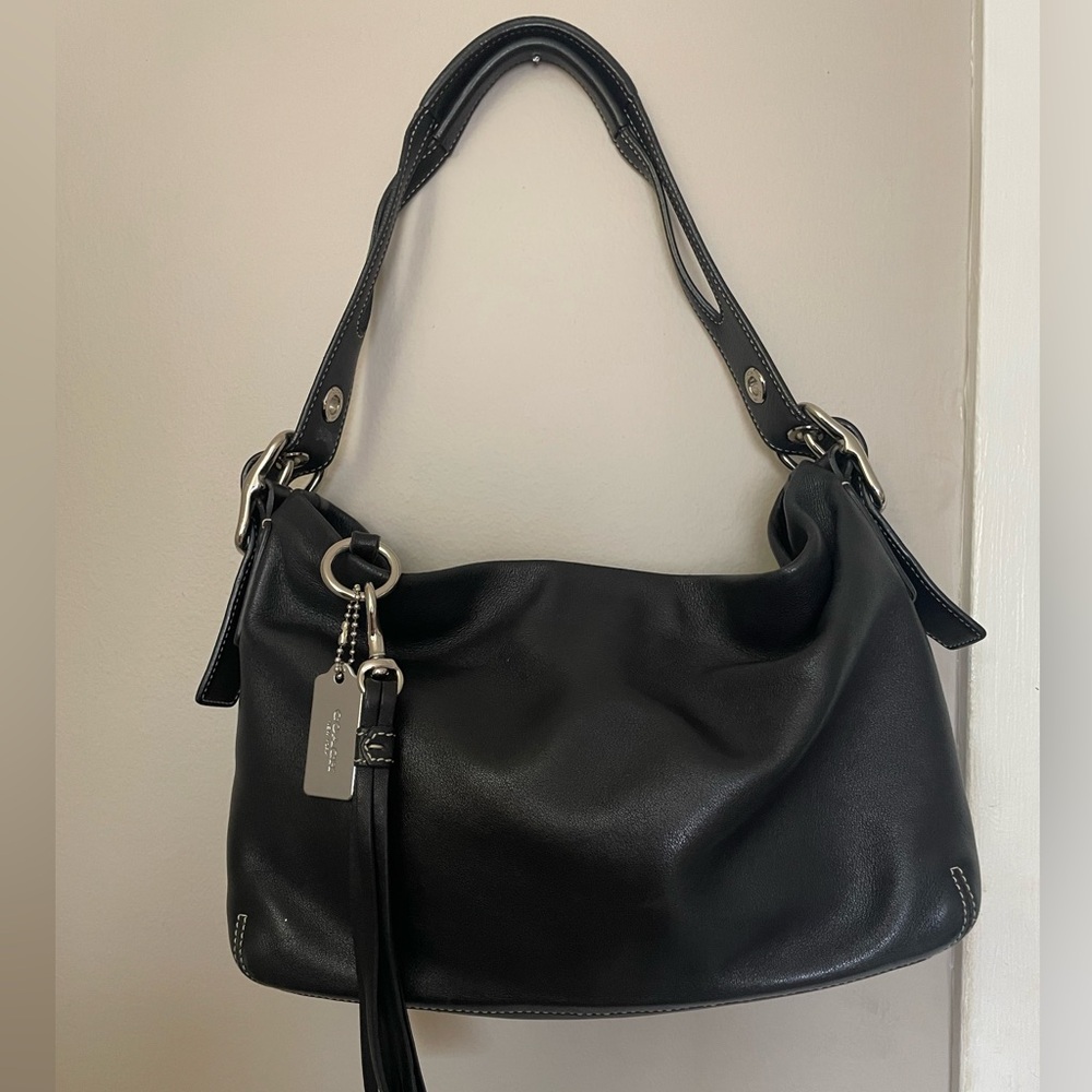 Vintage Coach East West Legacy Shoulder Bag